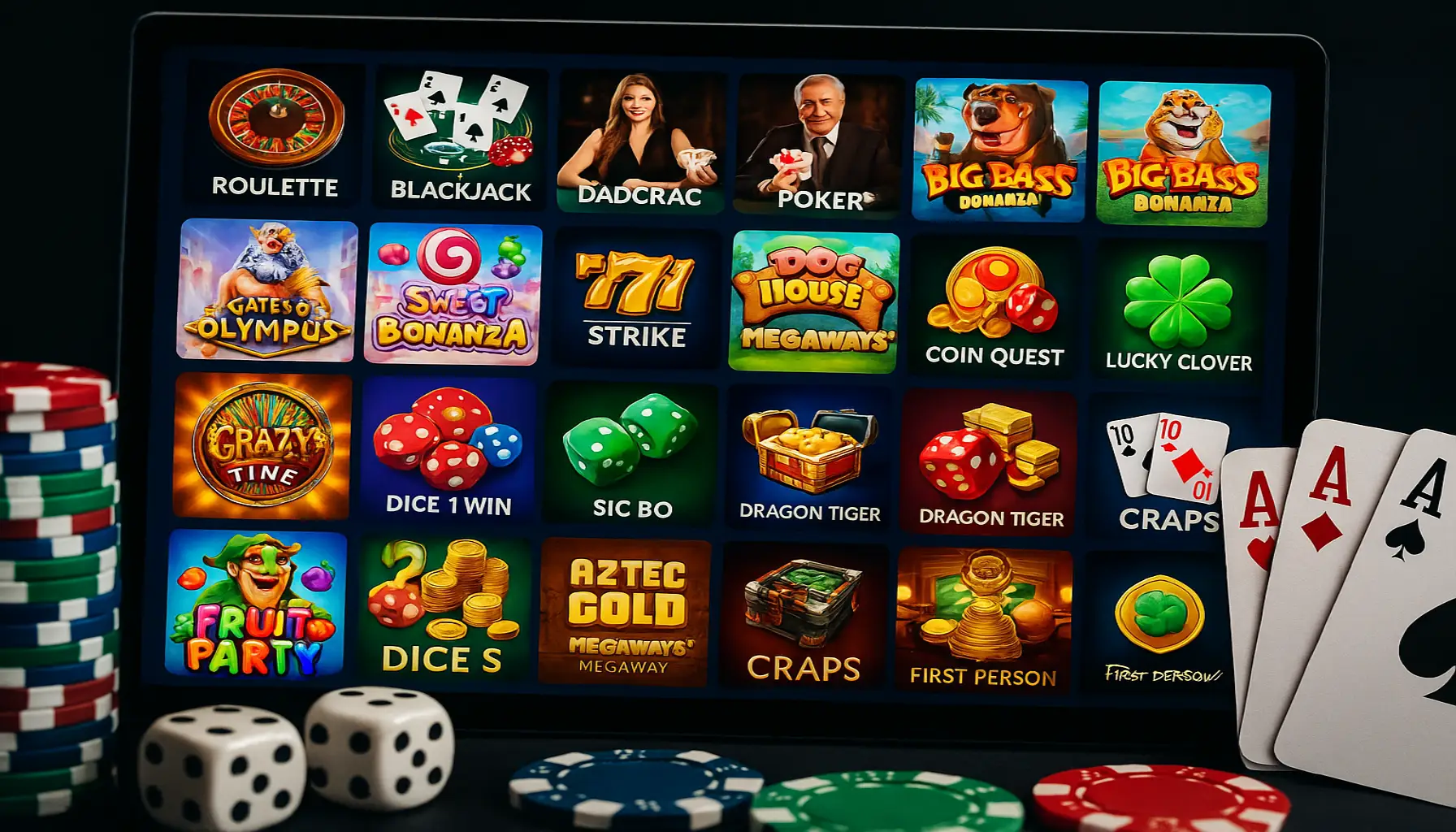 Jogos de cassino online 365JOGOS